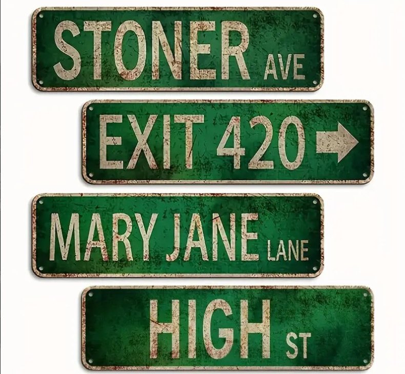 Novelty Metal Street Signs