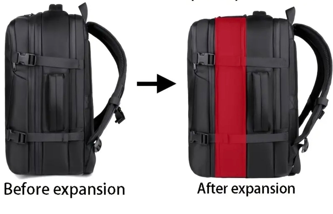 Smell Proof Expandable Vacuum Sealed Travel Bag - Large