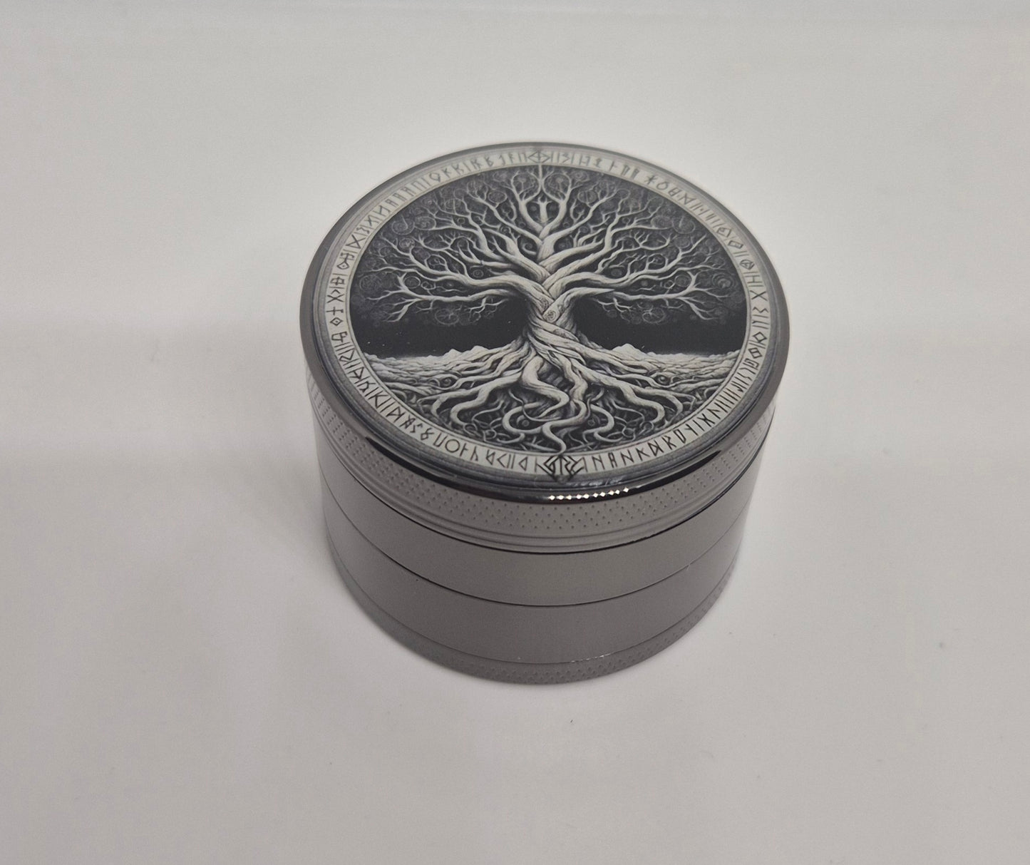 Runic Tree of Life Herbal Grinder (50mm)