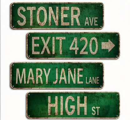 Novelty Metal Street Signs