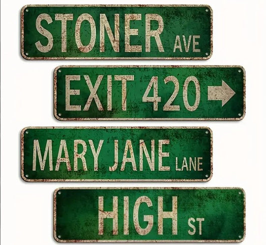Novelty Metal Street Signs