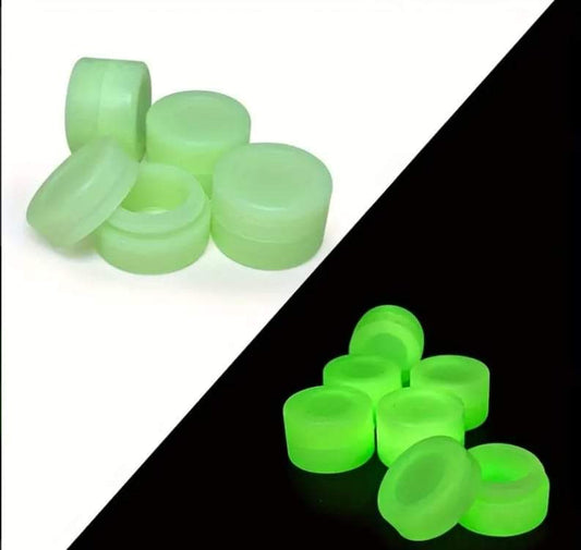3ml Silicone Glow In Dark Containers