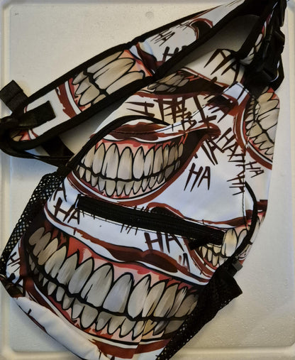 Horror Style Over Shoulder Swag Bag