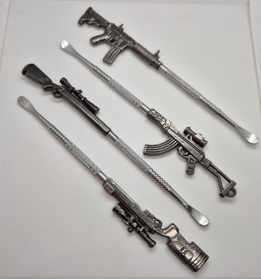 Gun Shaped Stainless Steel Dab Tool