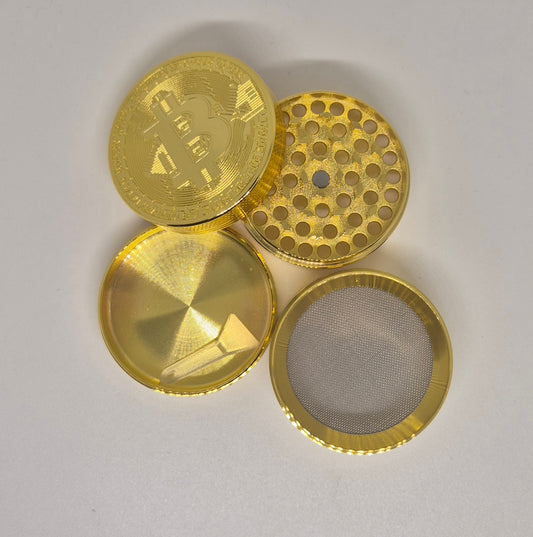 Bitcoin Herbal Grinder (50mm)