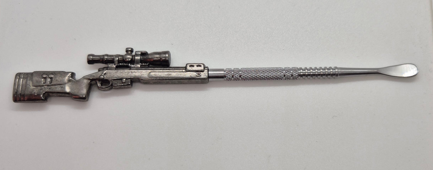 Gun Shaped Stainless Steel Dab Tool