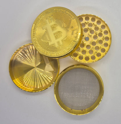 Bitcoin Herbal Grinder (63mm)