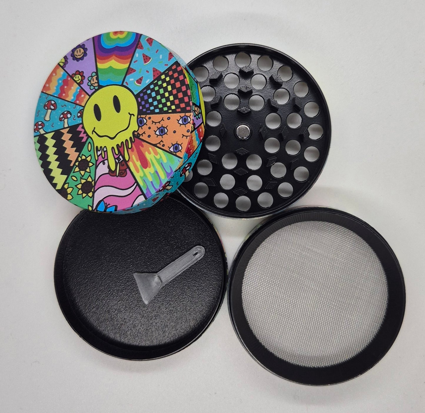 Large Trippy Herb Grinder (63mm)