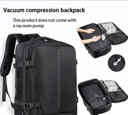 Smell Proof Expandable Vacuum Sealed Travel Bag - Large