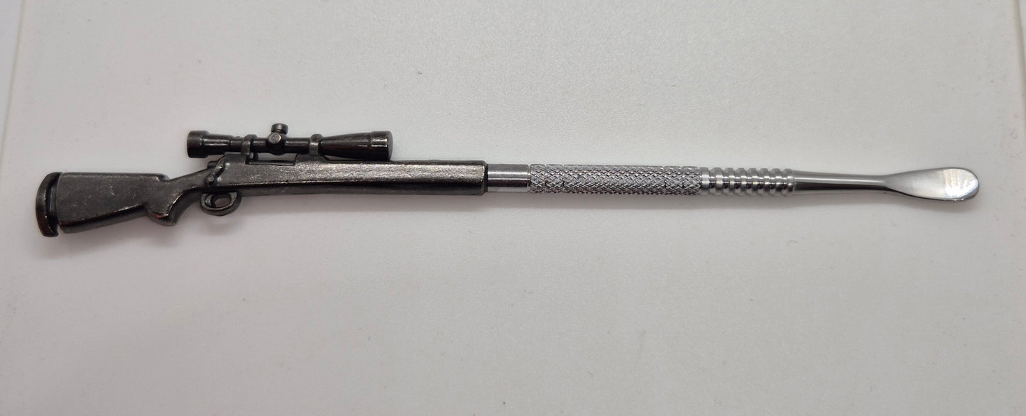 Gun Shaped Stainless Steel Dab Tool