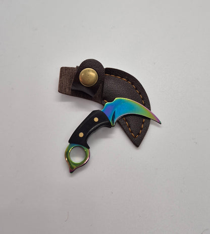 Mini Stainless Steel Karambit Knife Style Dab Tool