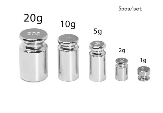 Calibration Weight Set - 5pc