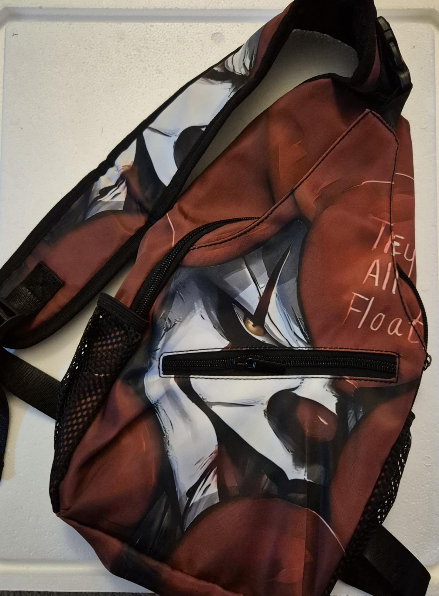 Horror Style Over Shoulder Swag Bag