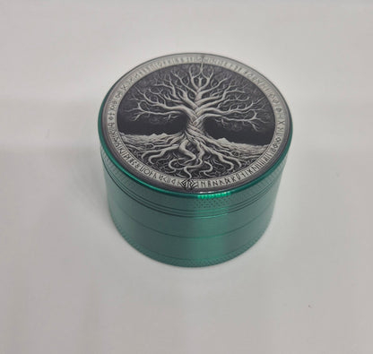 Runic Tree of Life Herbal Grinder (50mm)