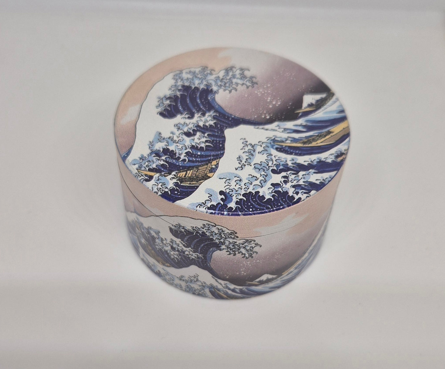 Japanese Great Wave Herbal Grinder (63mm)
