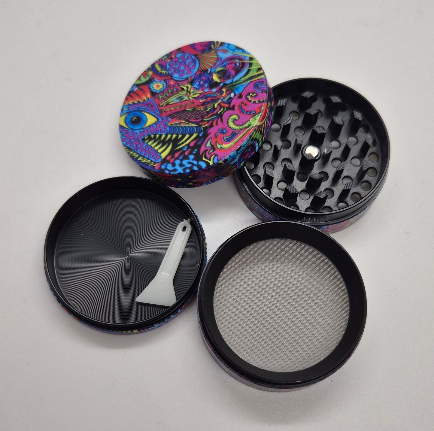 Trippy Acid Design Herbal Grinder (50mm)