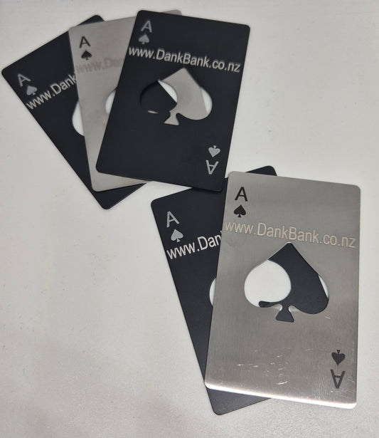Metal Card Shaped Bottle Opener