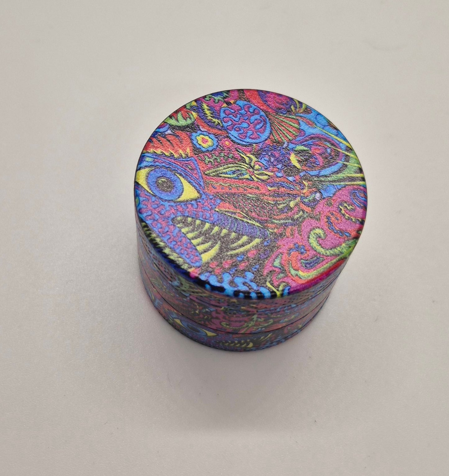 Trippy Acid Design Herbal Grinder (40mm)