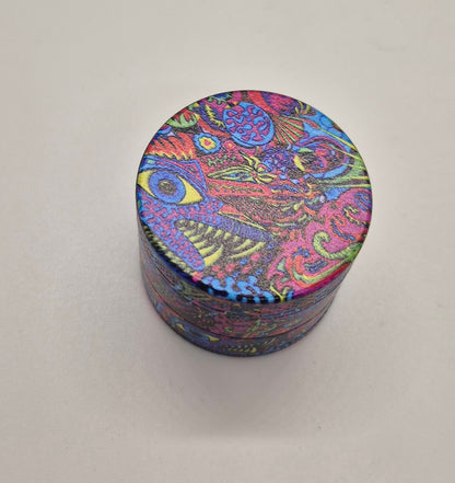 Trippy Acid Design Herbal Grinder (40mm)